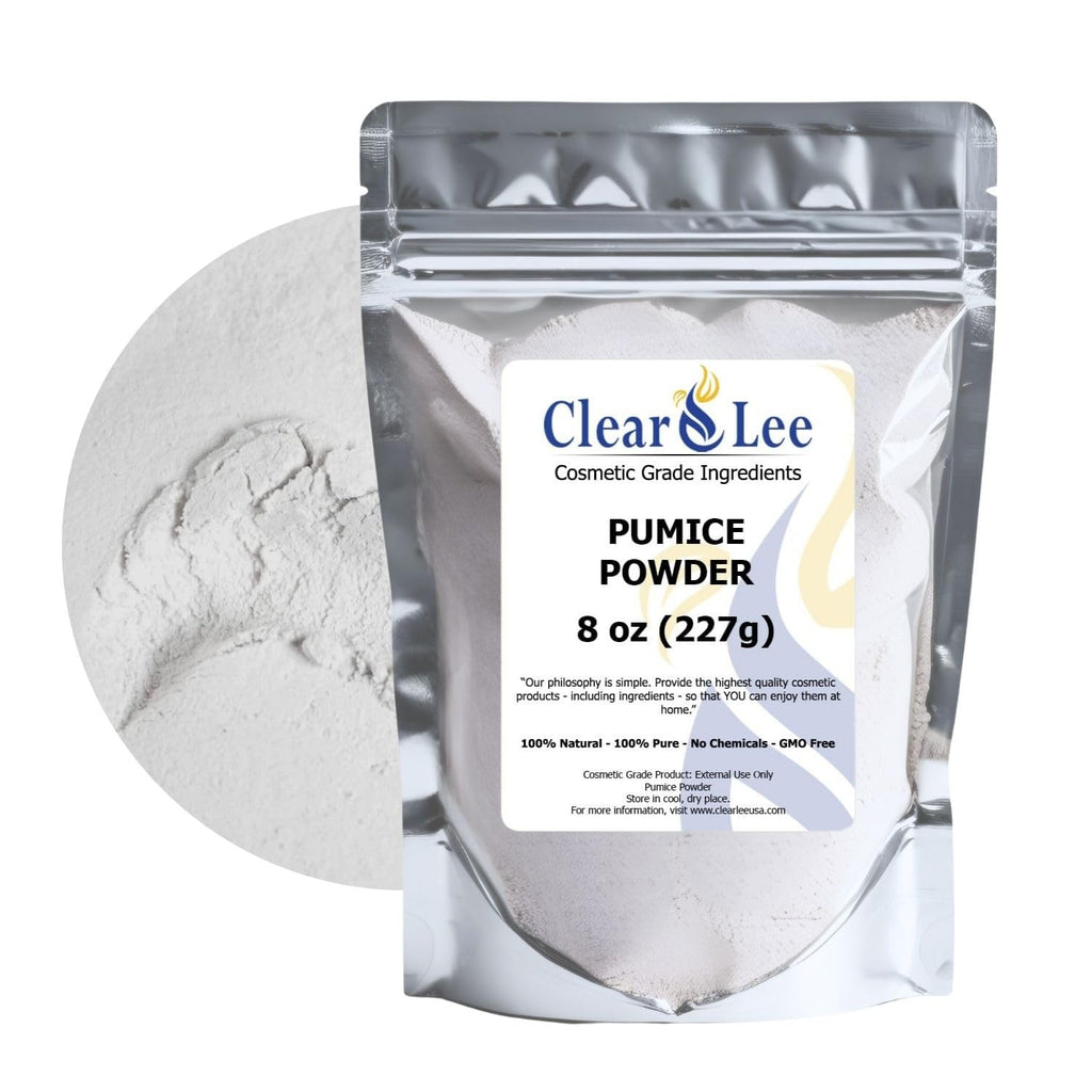 ClearLee Cosmetic Grade Pumice – 100% Natural Exfoliant Powder for DIY Skincare (8oz)