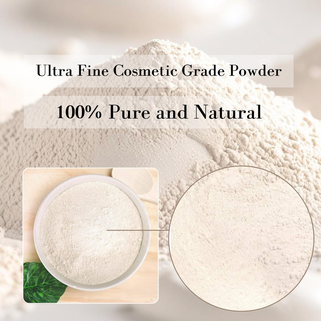 ClearLee Kaolin Clay Cosmetic Grade Powder - 100% Pure, Natural DIY Masks (5 LB)