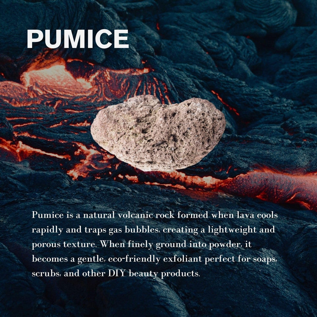 ClearLee Cosmetic Grade Pumice – 100% Natural Exfoliant Powder for DIY Skincare (8oz)