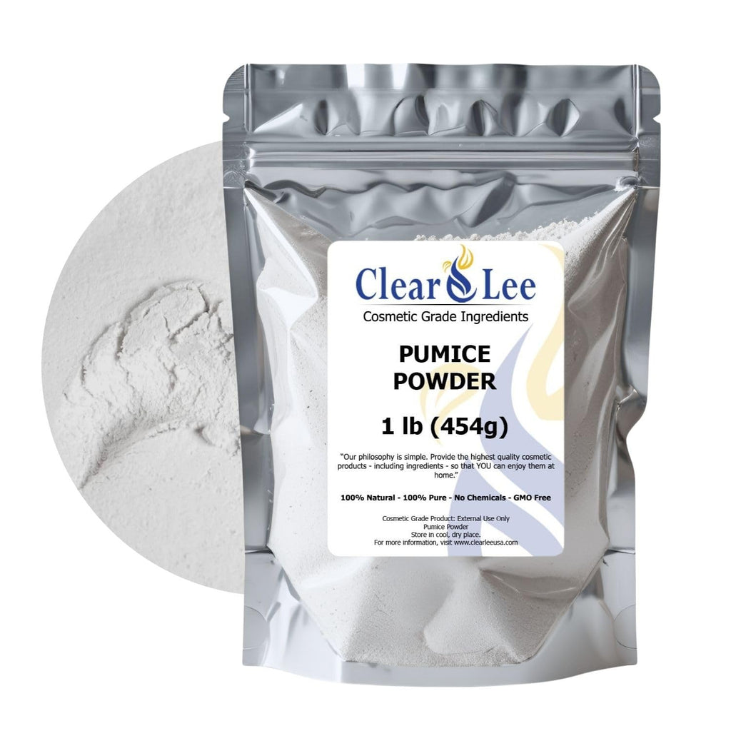 ClearLee Cosmetic Grade Pumice – 100% Pure Volcanic Exfoliant for DIY Skincare (1lb Powder)