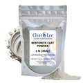 ClearLee Bentonite Clay Powder – 100% Pure Cosmetic Grade Indian Clay for Skin Detox & DIY Masks
