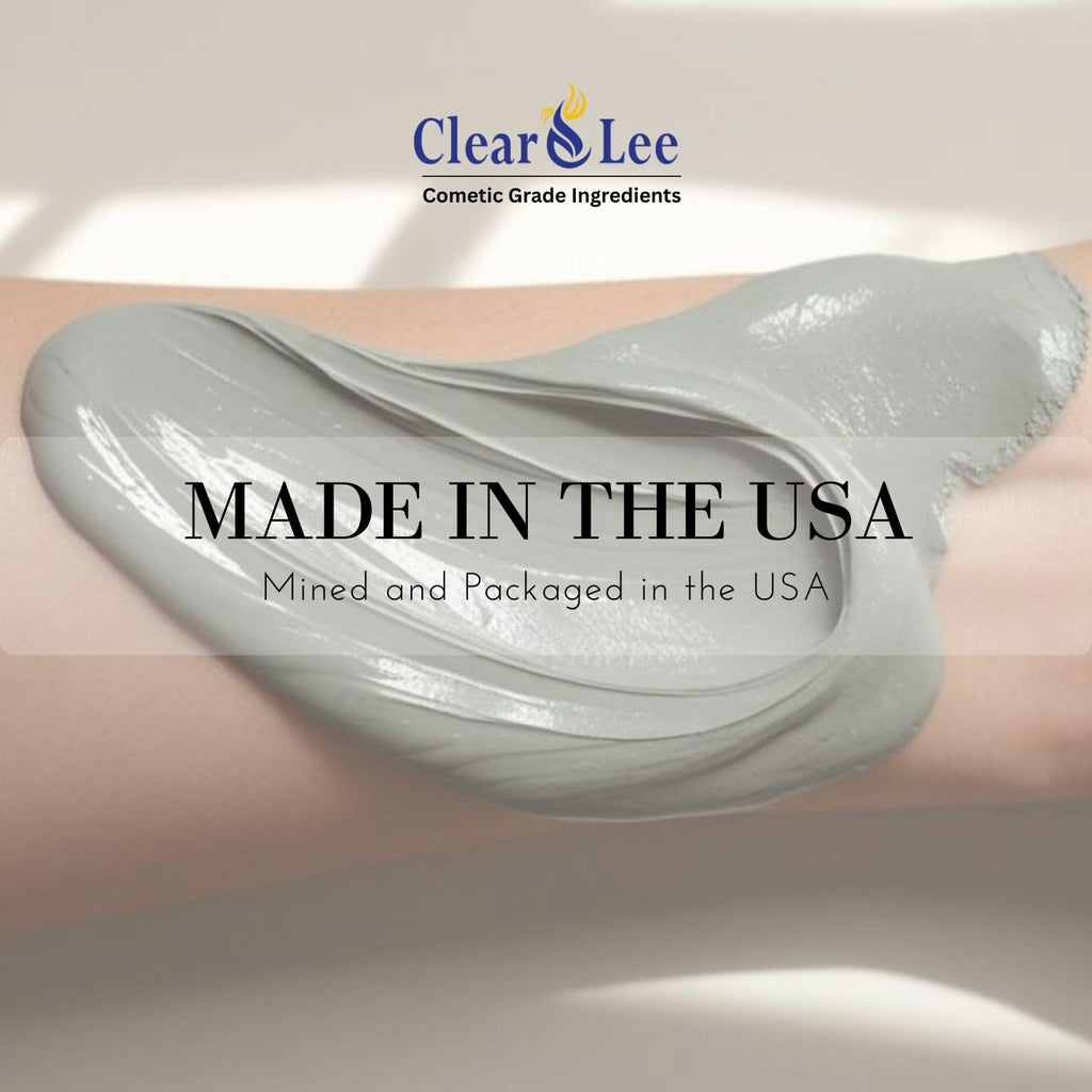 ClearLee Bentonite Clay Powder – 100% Pure Cosmetic Grade Indian Clay for Skin Detox & DIY Masks