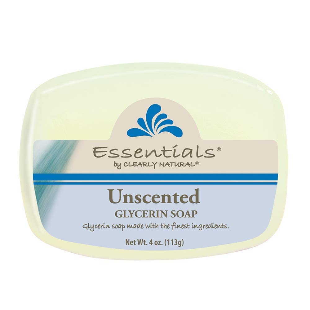 Clearly Natural Unscented Glycerin Soap – 12 Bars x 4 oz