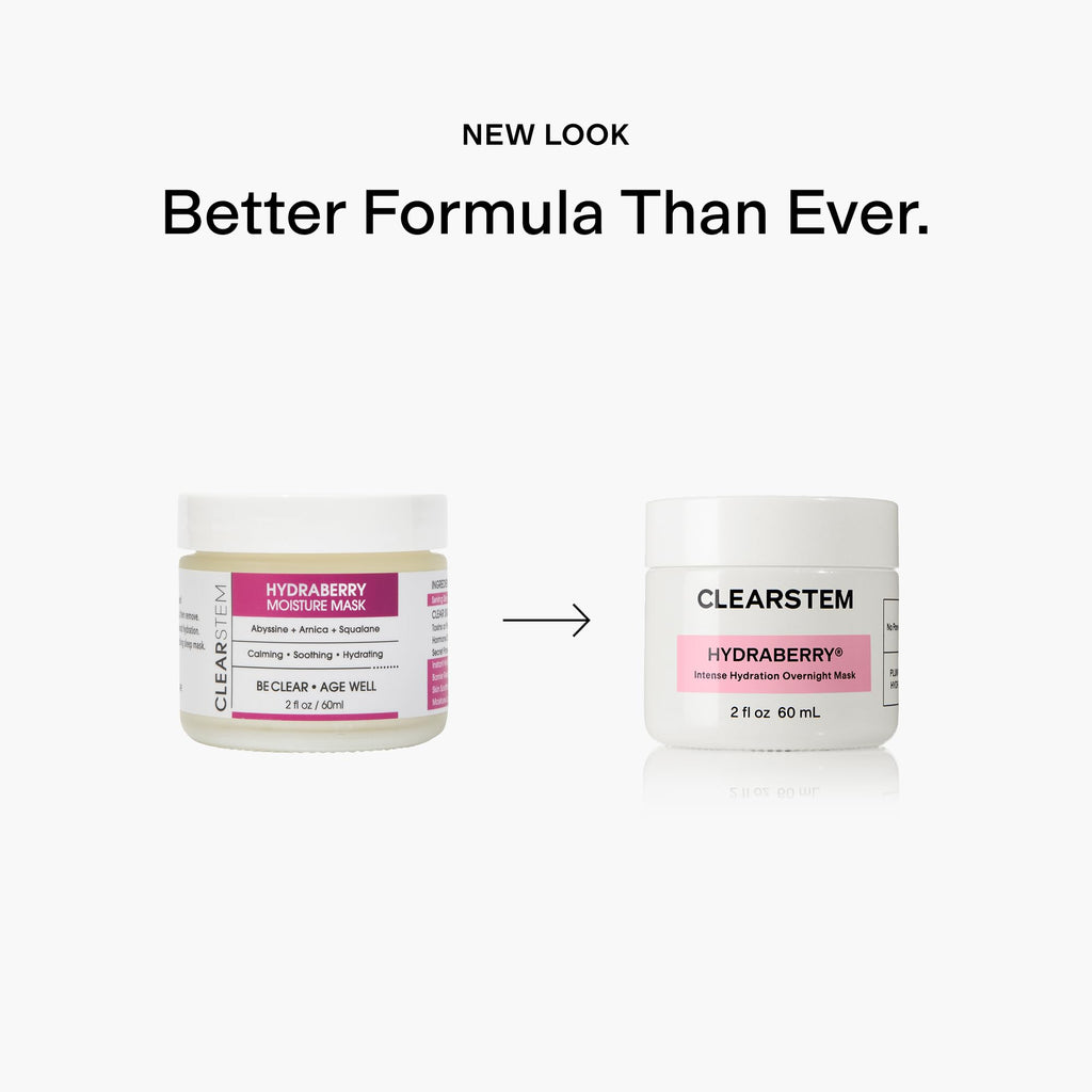 CLEARSTEM Hydraberry Night Mask — Overnight Hydration with Ceramides & Arnica