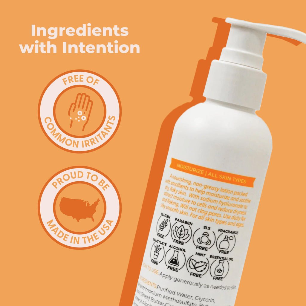 Cleure Body Lotion for Sensitive Skin – Fragrance Free, Hypoallergenic, 8 oz (Pack of 2)