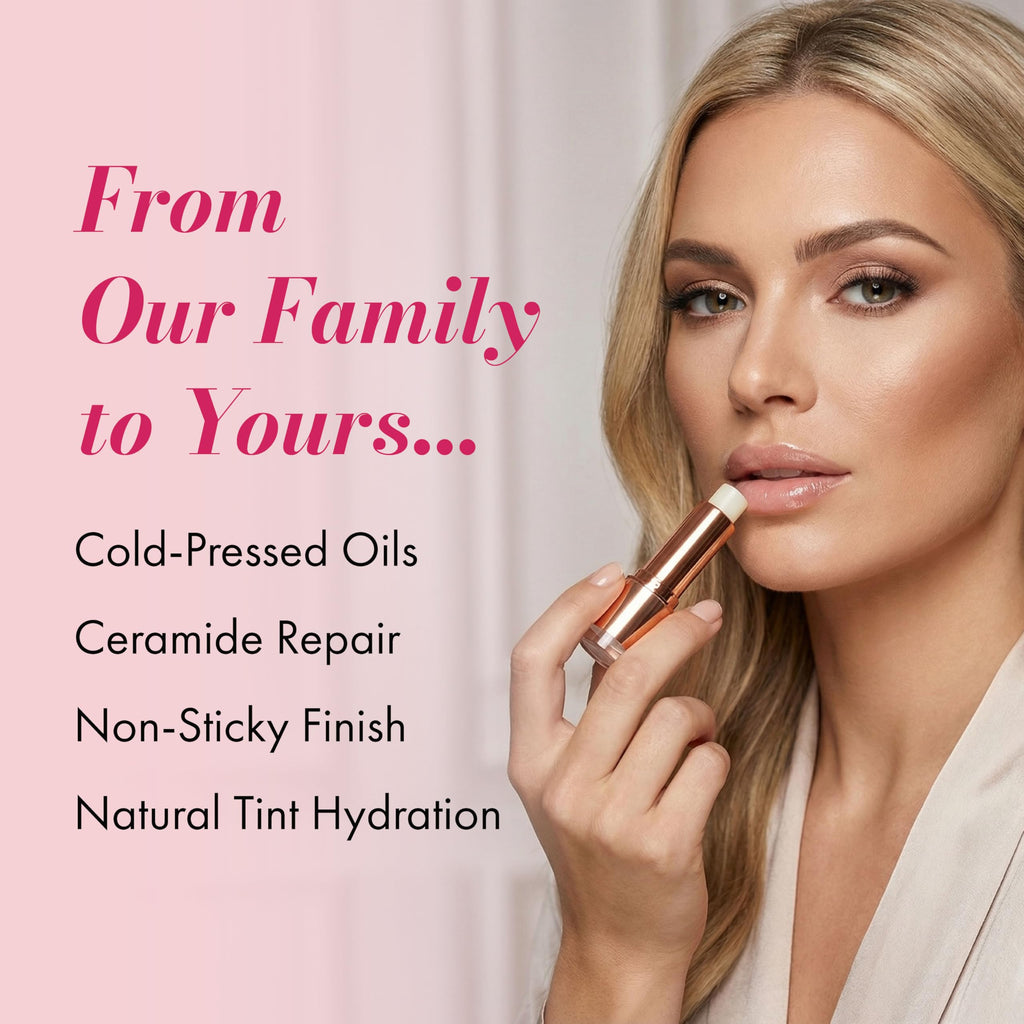 Clinexil Lip Balm – Hydrating Lip Care with Cold-Pressed Oils, 10% Squalane, Ceramides & Vitamin E