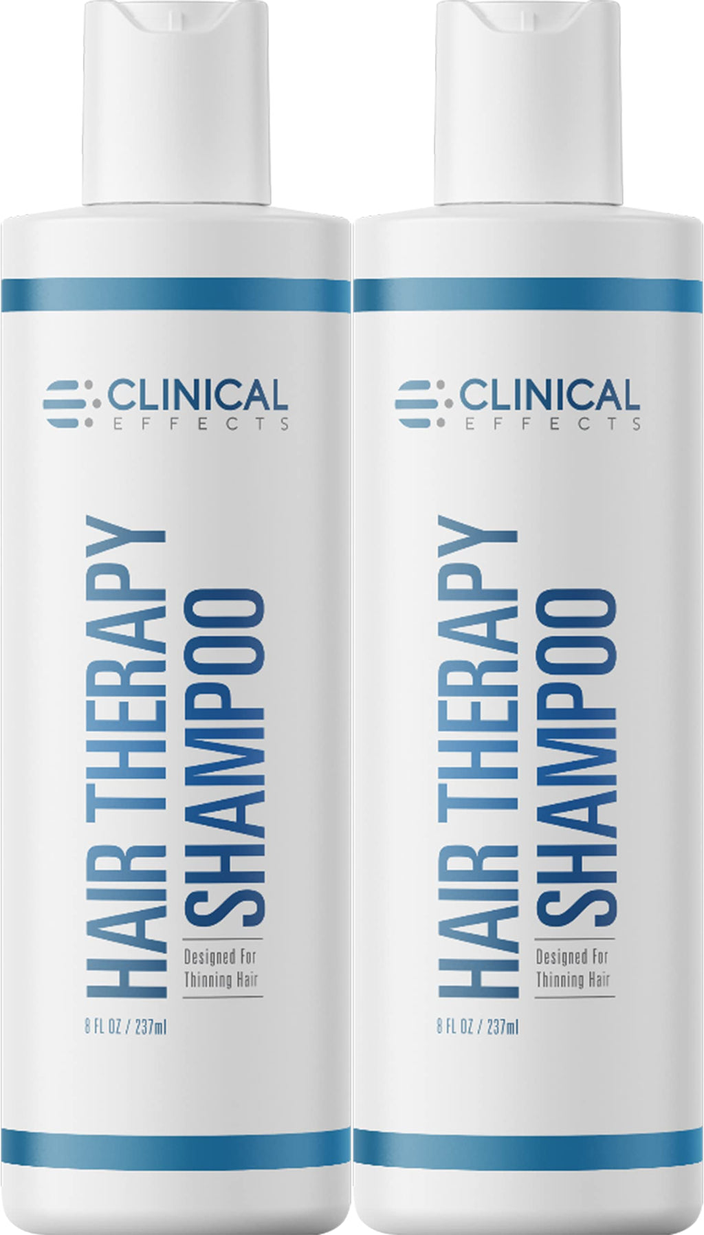 Clinical Effects Hair Therapy Shampoo – Biotin, Anagain & Baicapil – Supports Hair Growth – Made in USA – 2 Bottles