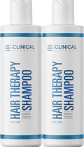Clinical Effects Hair Therapy Shampoo – Biotin, Anagain & Baicapil – Supports Hair Growth – Made in USA – 2 Bottles