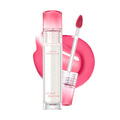 CLIO Crystal Glam Tint 03 Blushed Peach – Glass-Like Gloss, Lightweight, Buildable Lip Tint