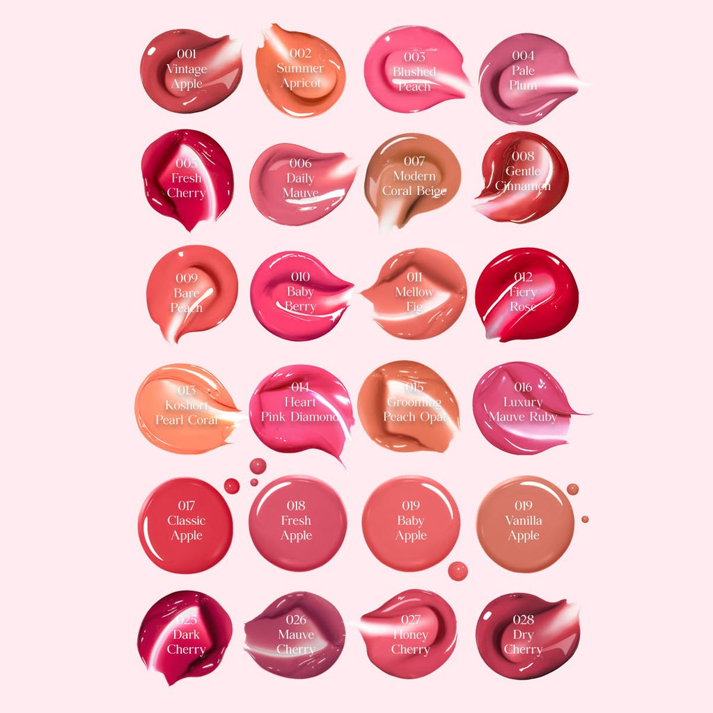 CLIO Crystal Glam Tint Cherry 027 Honey Cherry – Glossy, Buildable Lip Tint