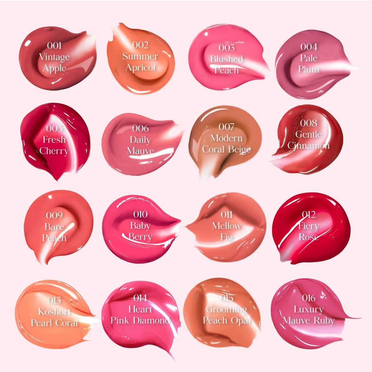 CLIO Crystal Glam Tint | Lightweight Gloss with Rose Oil, 05 Fresh Cherry