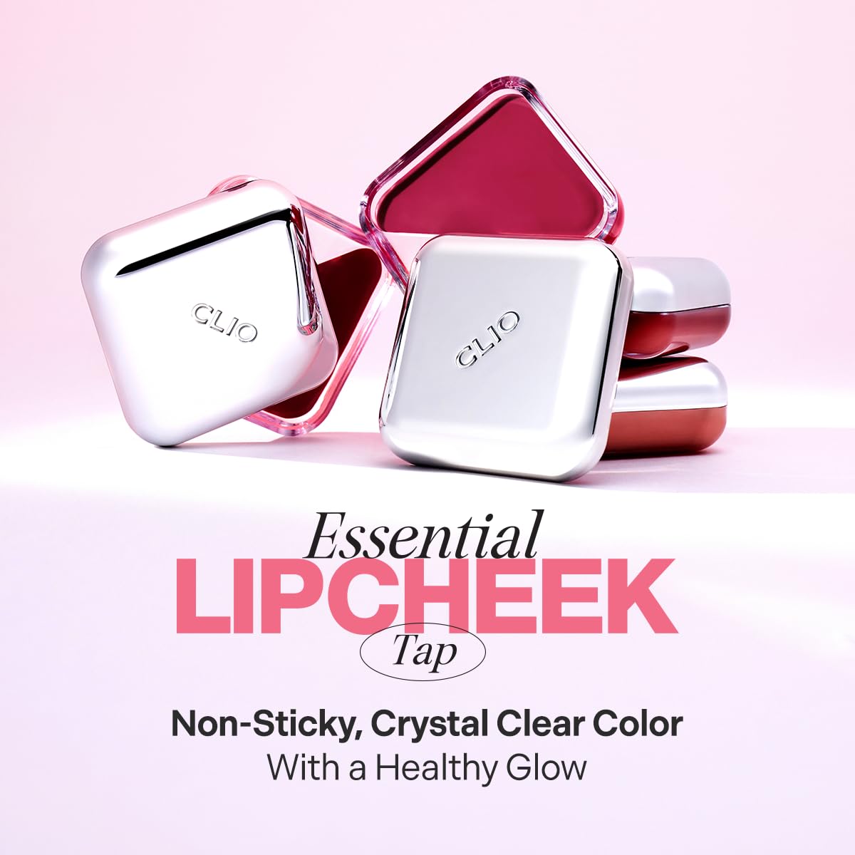 CLIO PROFESSIONAL Essential Lip & Cheek Tap 02 Bunny Flush – Travel-Size Creamy Color
