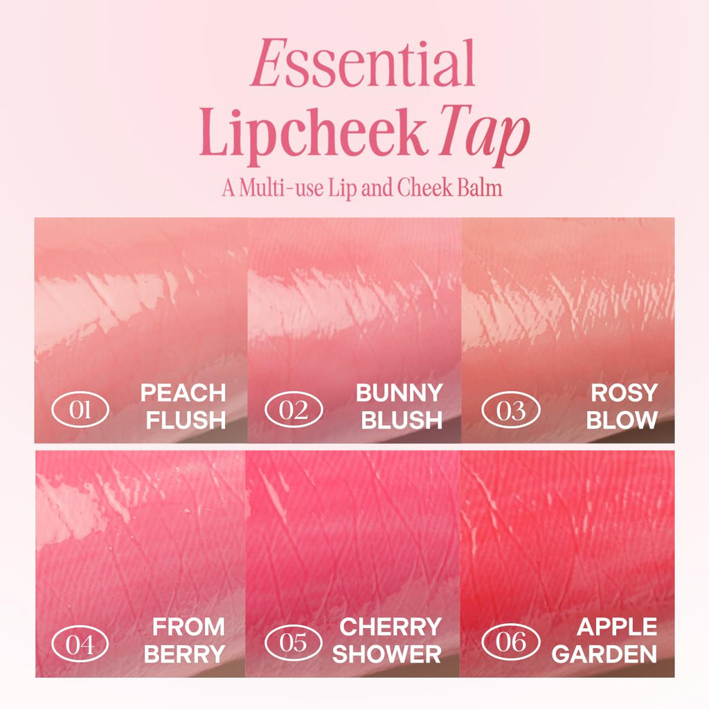 CLIO PROFESSIONAL Essential Lip & Cheek Tap 02 Bunny Flush – Travel-Size Creamy Color