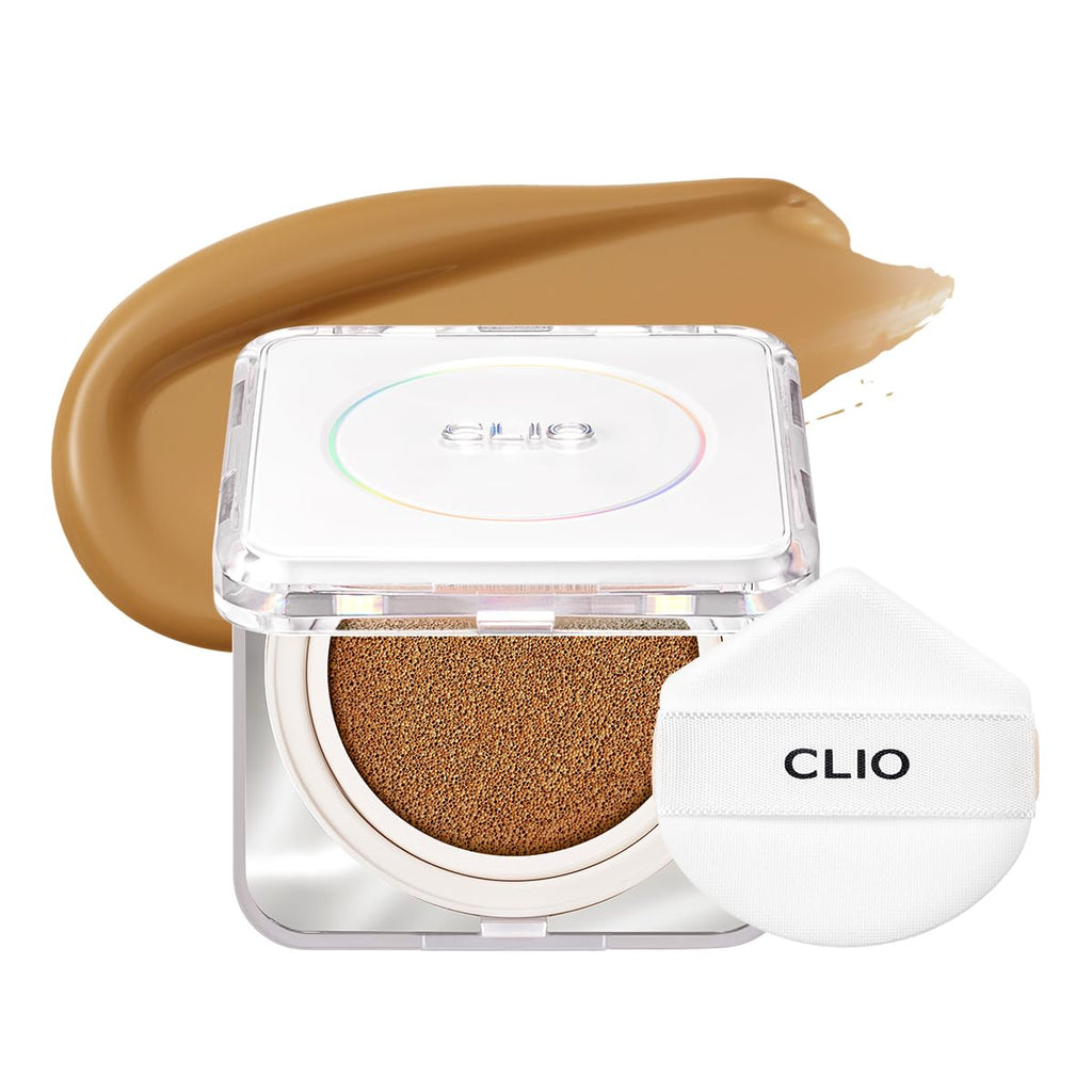CLIO Kill Cover Founwear Cushion The Original – 20 Shades, Natural Matte Finish, Buildable Coverage, 32W Almond