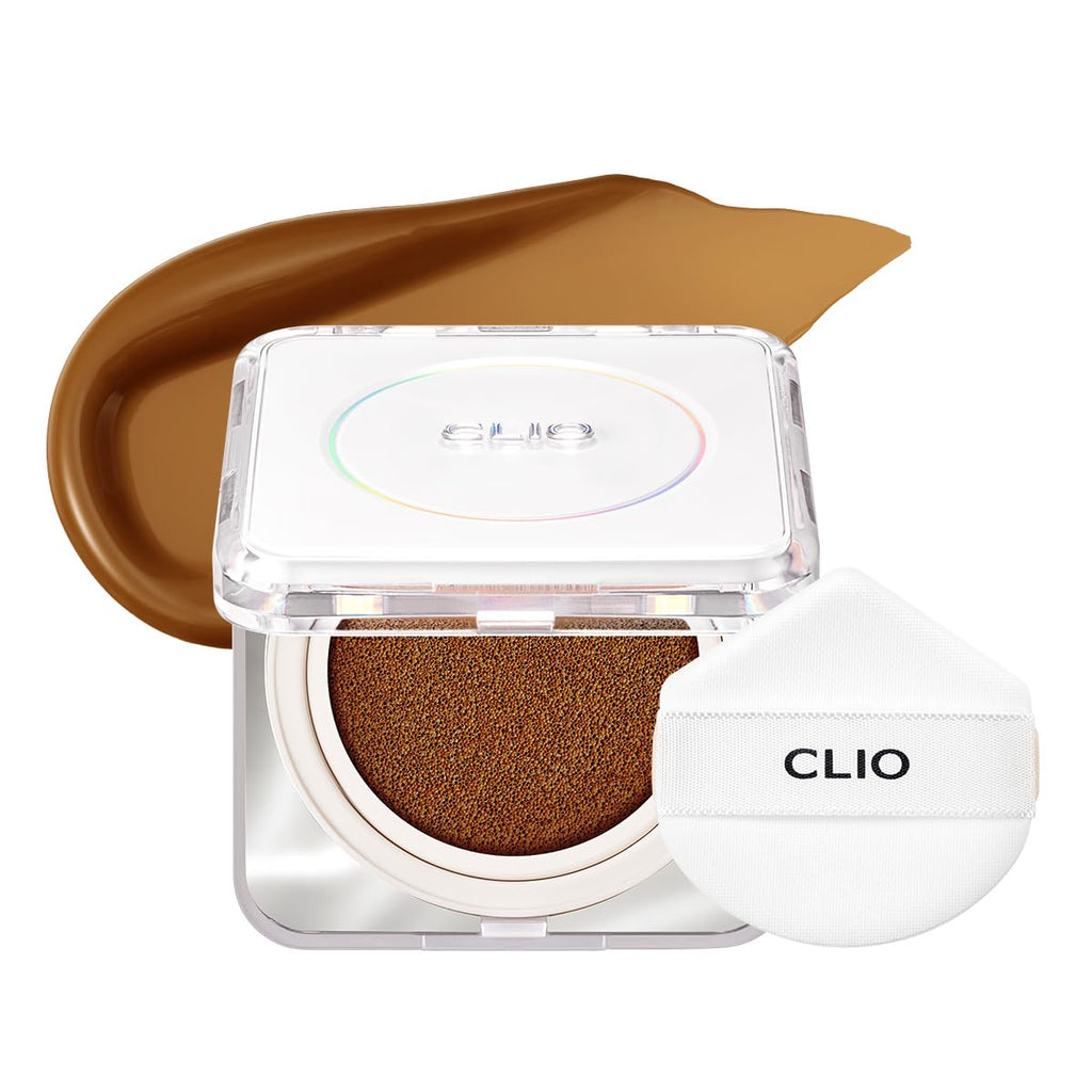 CLIO Kill Cover Founwear Cushion The Original – 20 Shades, Buildable Light to Medium Coverage, Natural Matte Finish (36N Hazelnut)