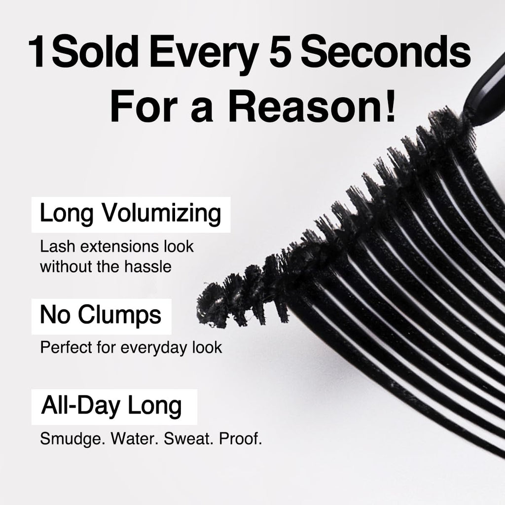CLIO PROFESSIONAL Kill Lash Superproof Mascara – Waterproof, Lifting & Volumizing Black