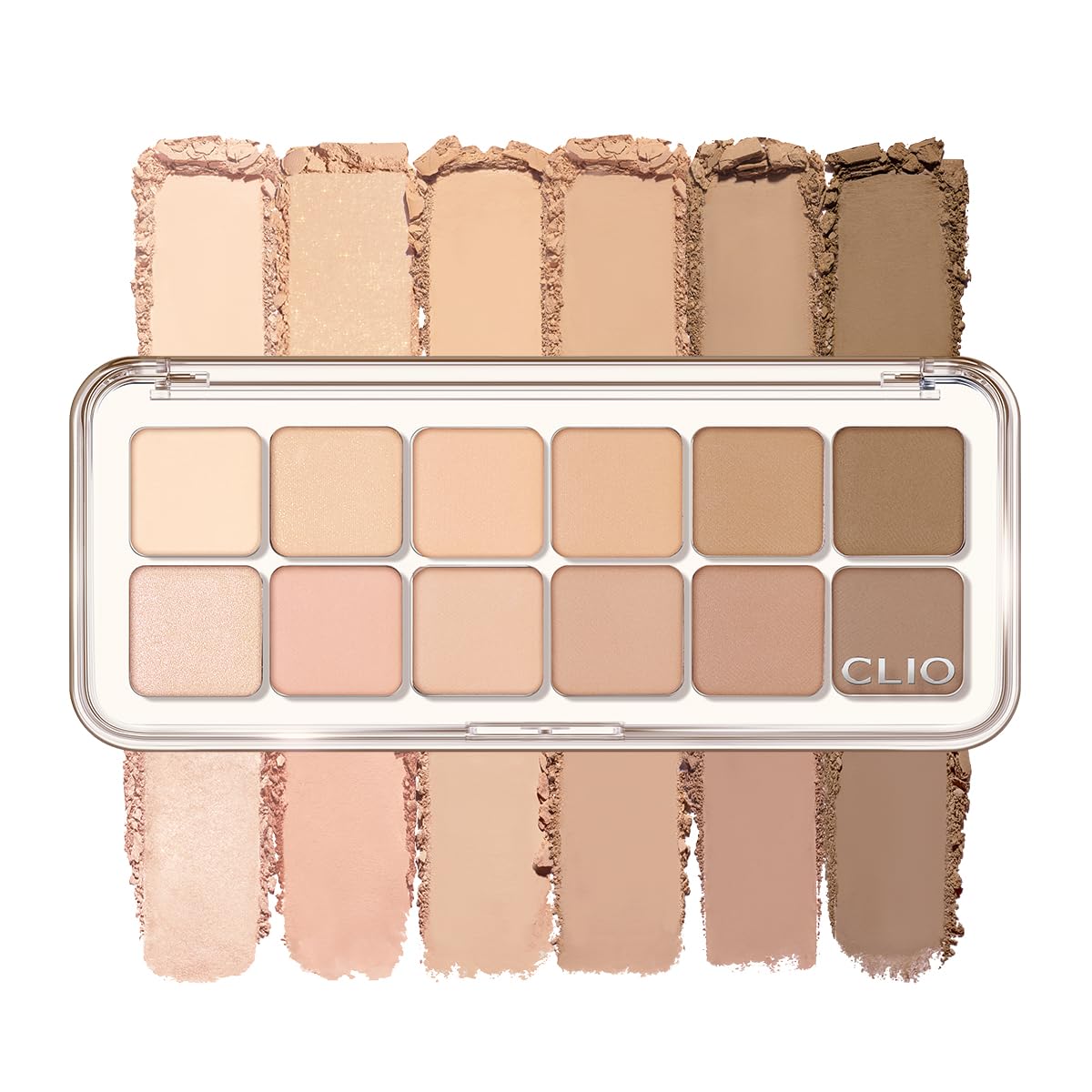 CLIO PRO EYE PALETTE AIR (08 LATTE SENIOR) – All-In-One Eye Shadow Palette