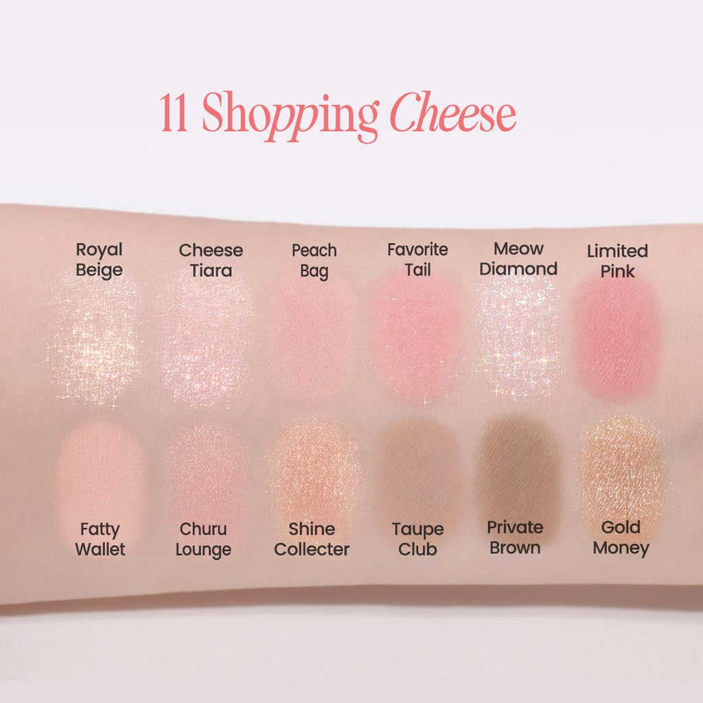 CLIO PRO EYE PALETTE AIR — 11-Shade Versatile Eyeshadow Palette