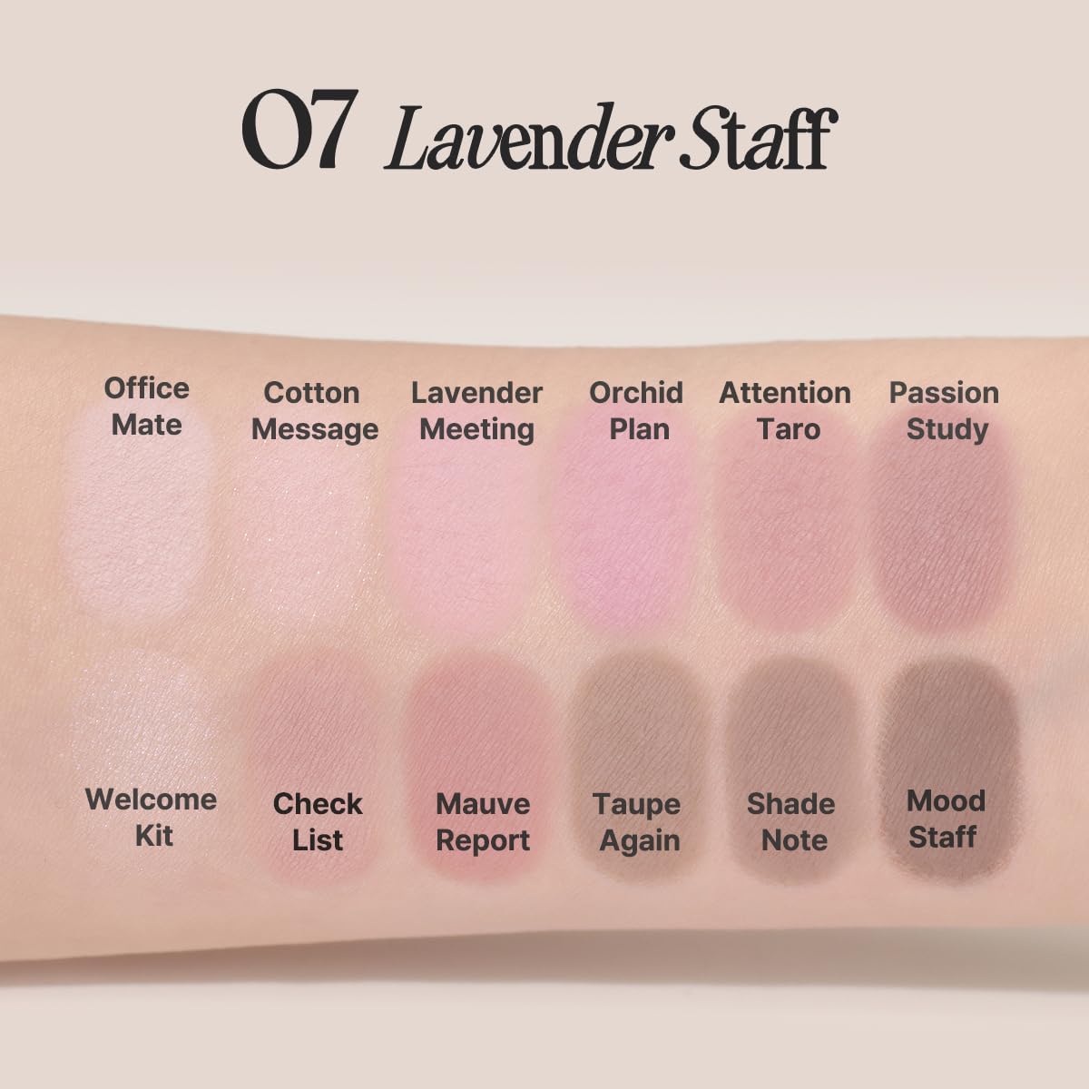 CLIO PRO EYE PALETTE AIR 07 LAVENDER STAFF | All-In-One Eye Palette by CLIO PROFESSIONAL
