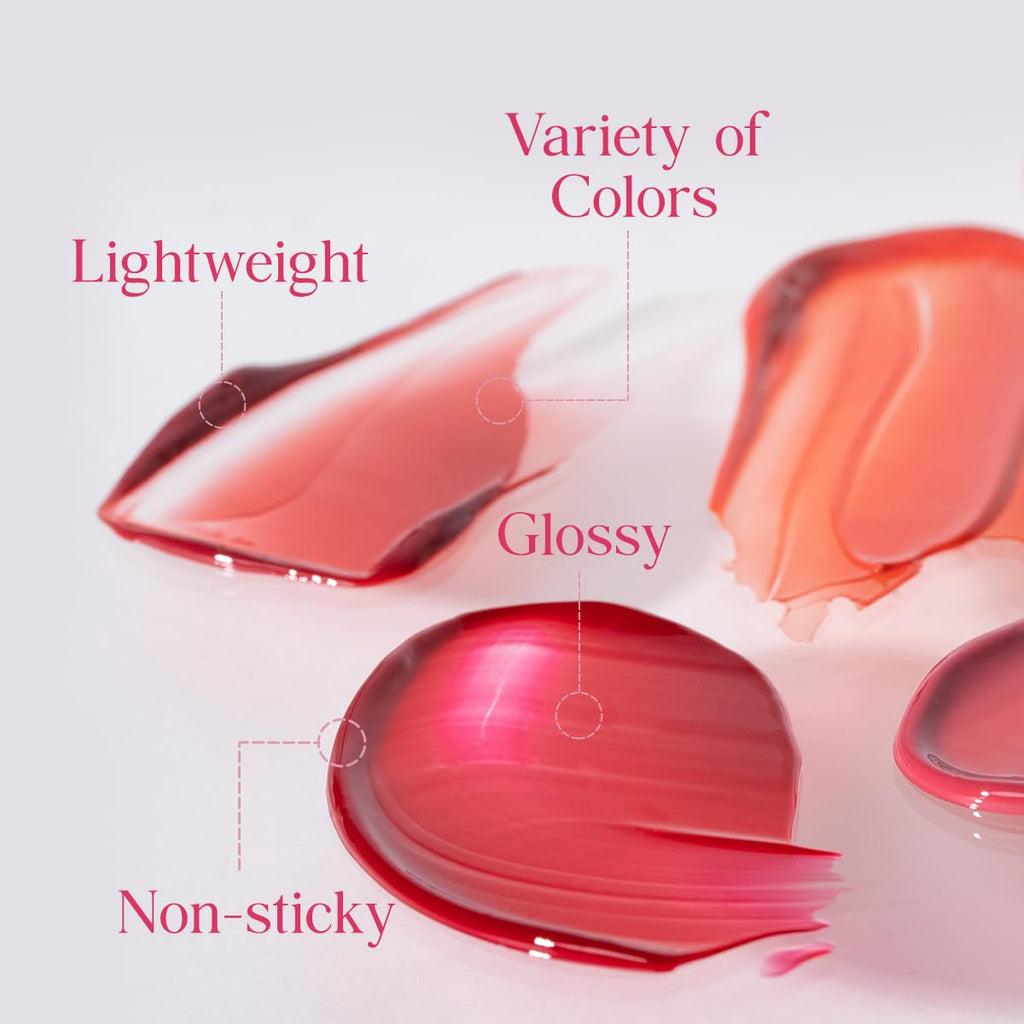 CLIO Professional Crystal Glam Tint 015 Grooming Peach Opal – Glossy, Lightweight Lip Color