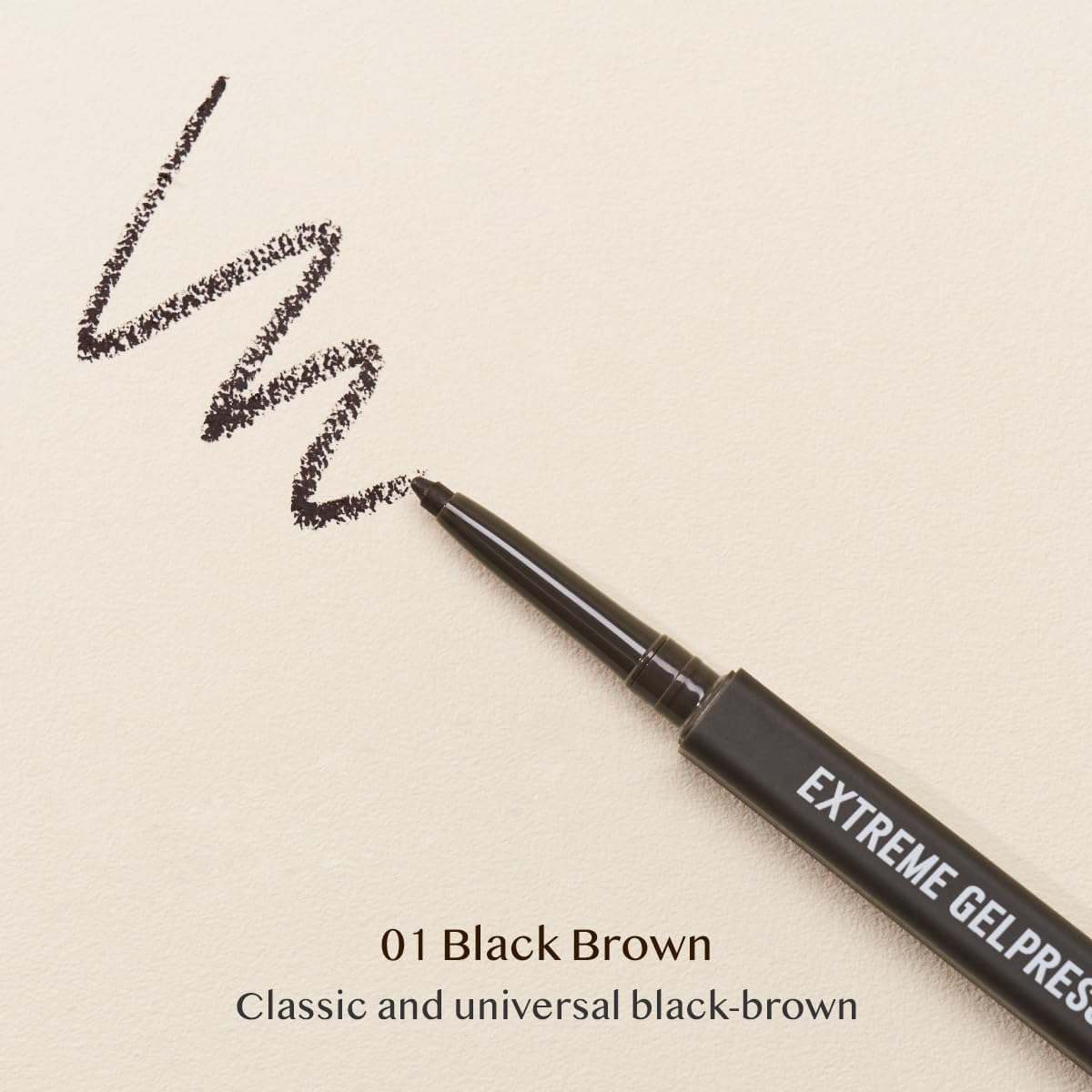 CLIO PROFESSIONAL Extreme Gelpresso Pencil Eyeliner – Waterproof, Smudge-Proof, 6 Shades