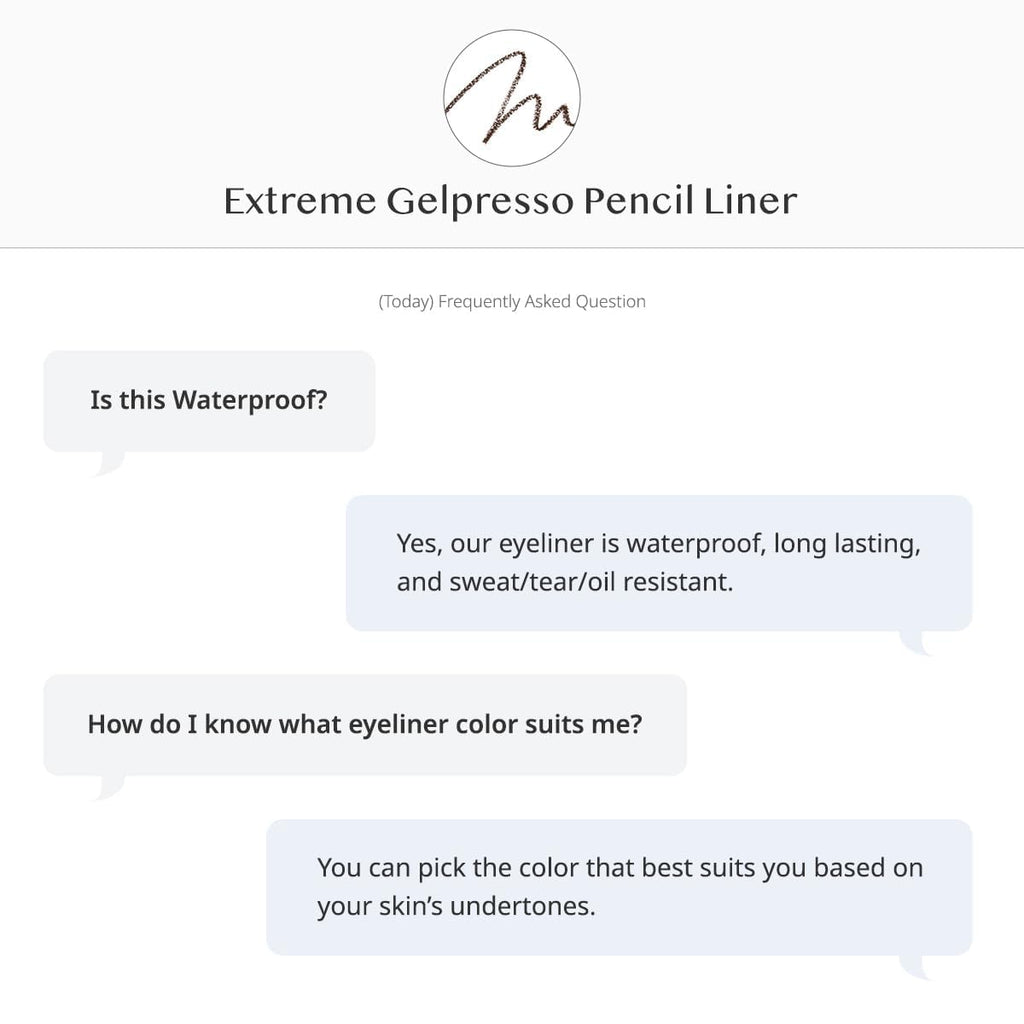 CLIO PROFESSIONAL Extreme Gelpresso Pencil Eyeliner – Waterproof, Smudge-Proof, 6 Shades