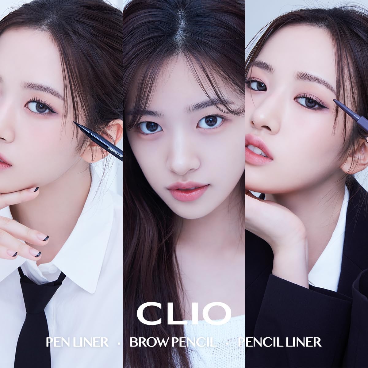 CLIO PROFESSIONAL Extreme Gelpresso Pencil Eyeliner – Waterproof, Smudge-Proof, 6 Shades