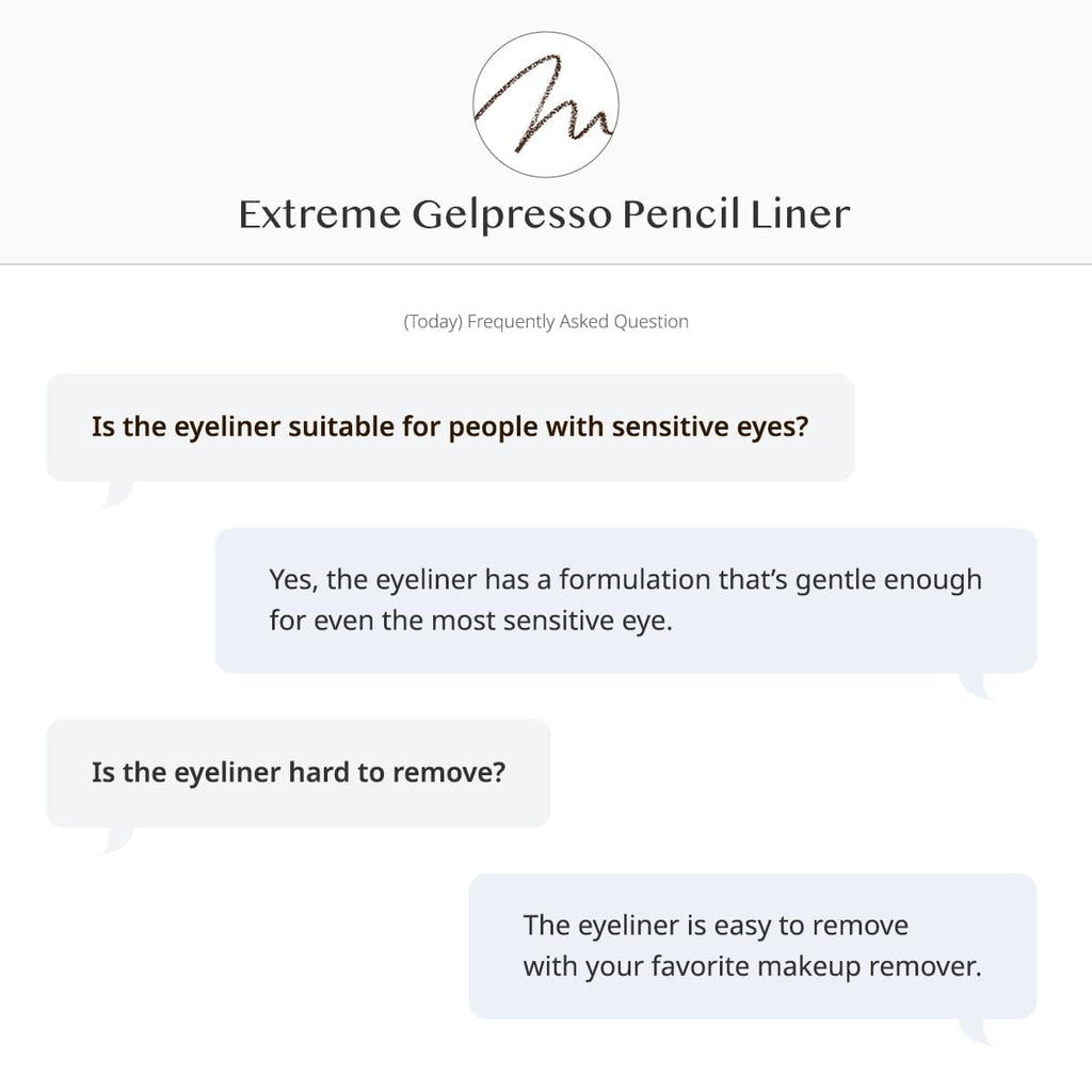 CLIO PROFESSIONAL Extreme Gelpresso Pencil Eyeliner – Waterproof, Smudge-Proof, 6 Shades