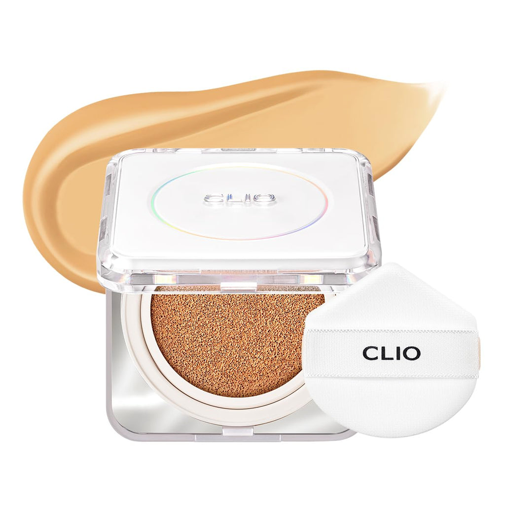 CLIO Kill Cover Founwear Cushion The Original – 20 Shades, Natural Matte Finish, Long-Lasting Skin Fit (24N Honey)