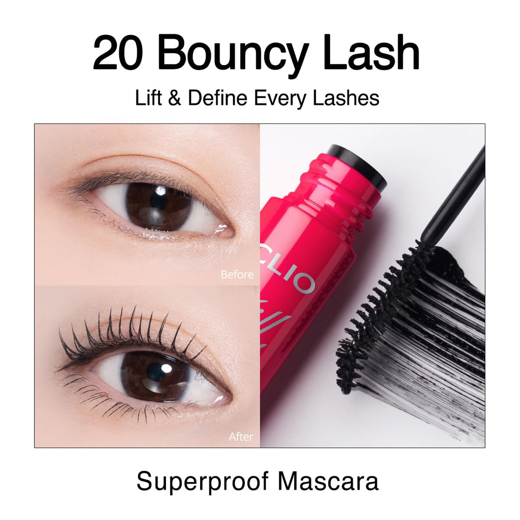 CLIO Professional Kill Lash Superproof Mascara – Waterproof, Lifting & Long-Lasting, Hypoallergenic