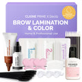 CLIONE PRIME Korean At-Home Brow Lamination & Color Kit — Professional Eyebrow Lift, Tint, and Aftercare