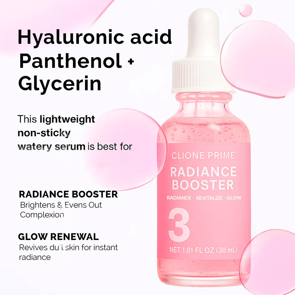 CLIONE PRIME Face Serum for Women – Radiance Booster for Everyday Glow