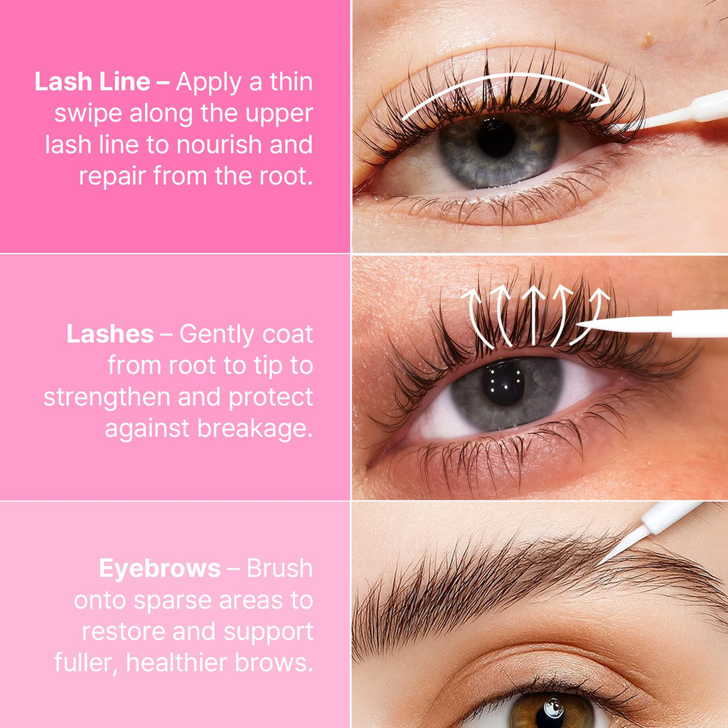 CLIONE PRIME Korean Lash Serum – Lash & Brow Growth, Cruelty-Free, Clinically Tested