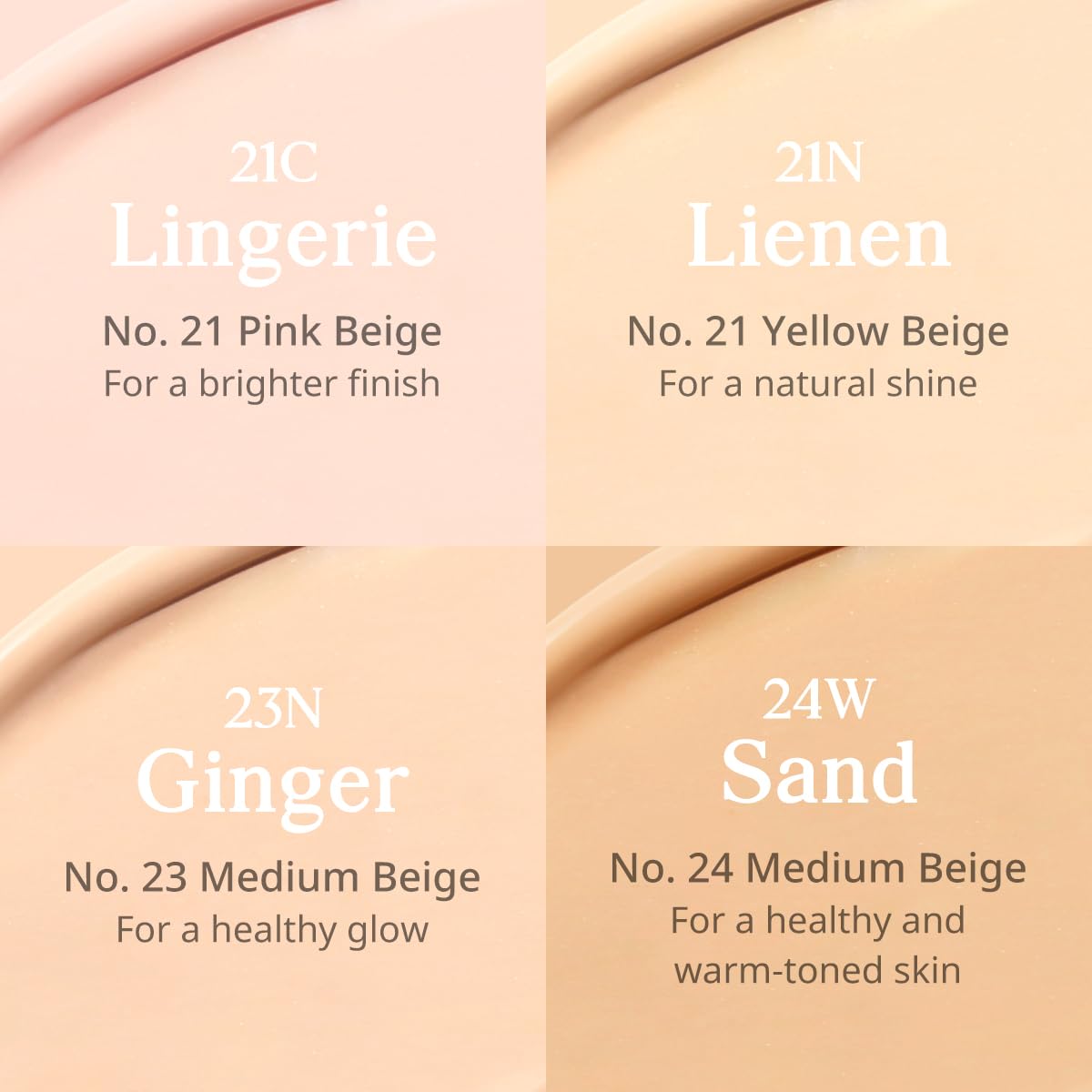 CLIO Kill Cover Mesh Glow Cushion Foundation – Refill Included, 21C Lingerie, Glass Skin Glow