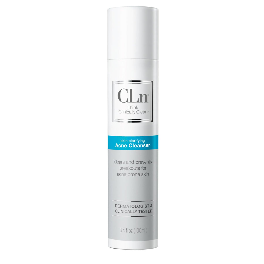 CLn® Acne Cleanser with 0.5% Salicylic Acid — Oil-Free, Fragrance-Free, 3.4 fl oz