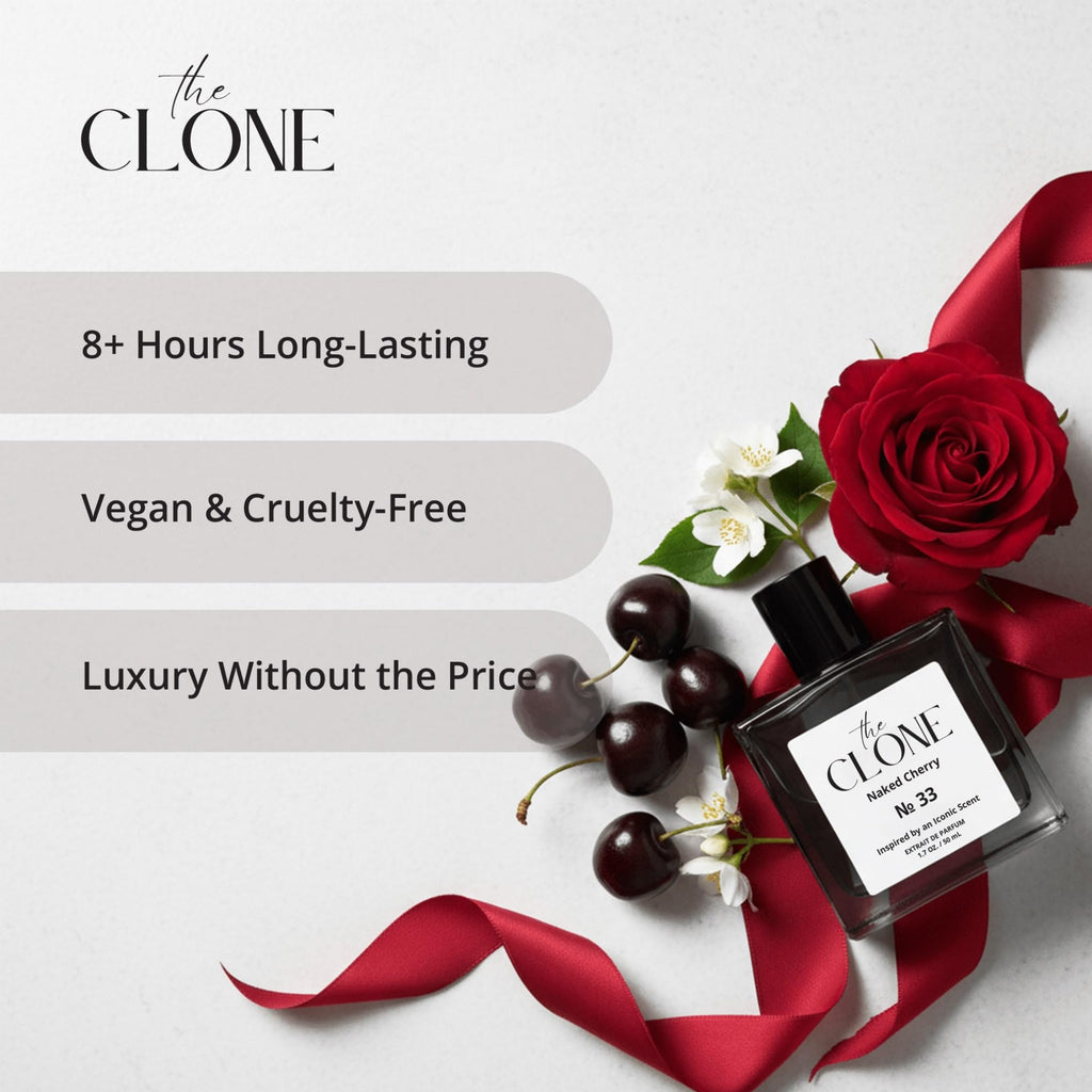 Clone Naked Cherry 33 – Inspired by Lost Cherry, Unisex Luxury Cherry Perfume, 50ml