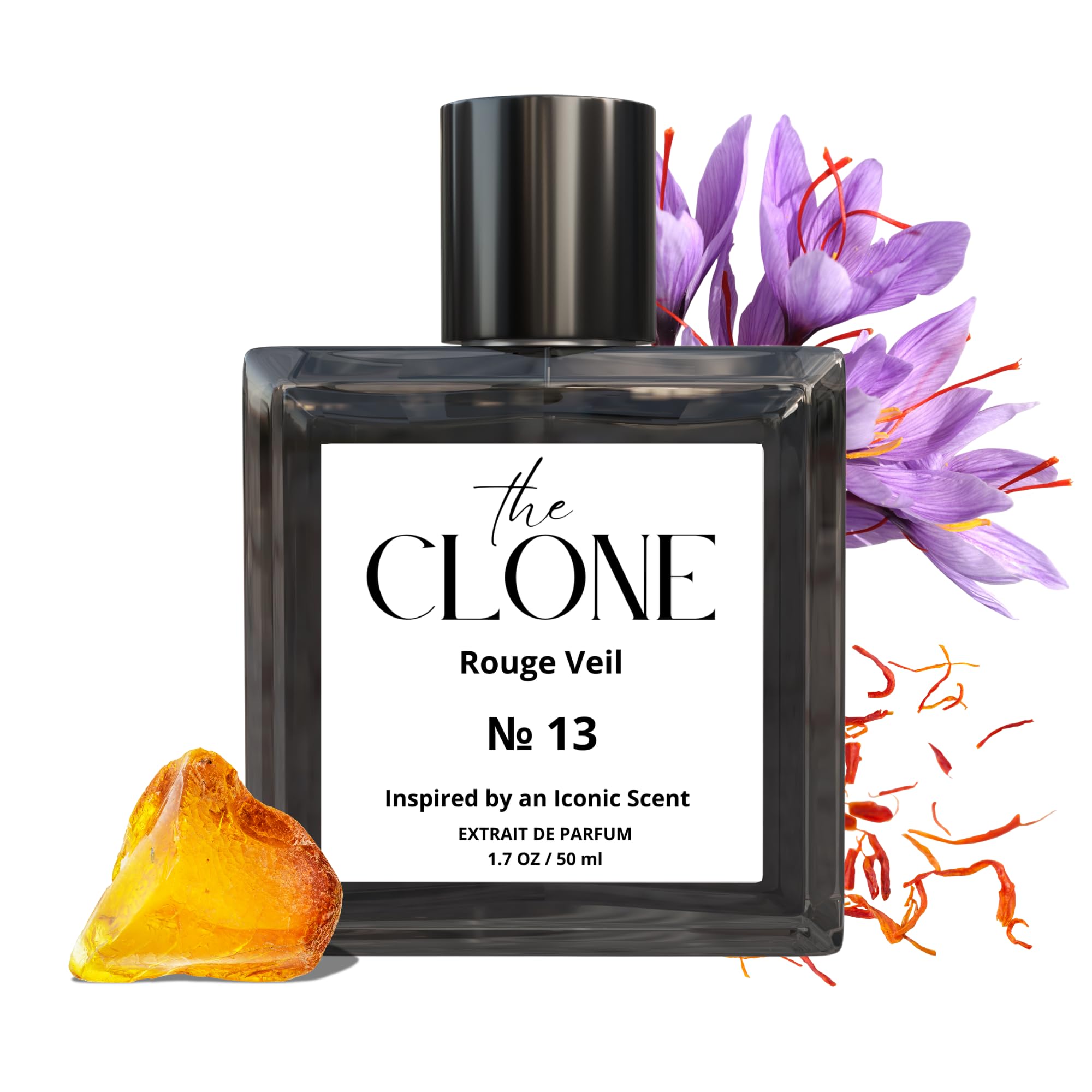 Clone Rouge Veil No. 13 – Inspired by Baccarat Rouge 540, Extrait de Parfum, 50 ml