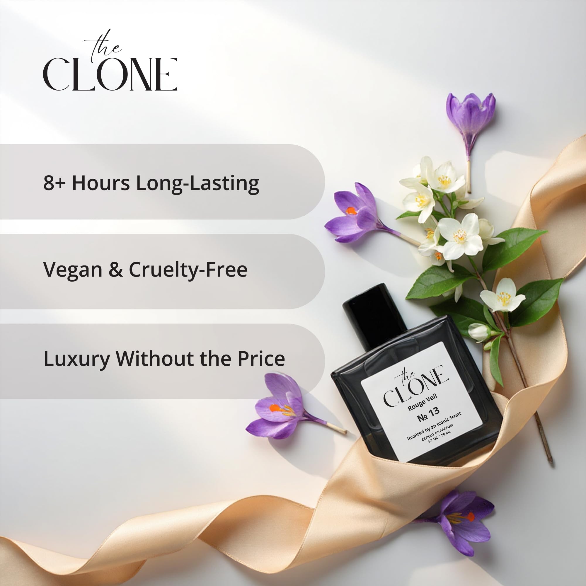 Clone Rouge Veil No. 13 – Inspired by Baccarat Rouge 540, Extrait de Parfum, 50 ml
