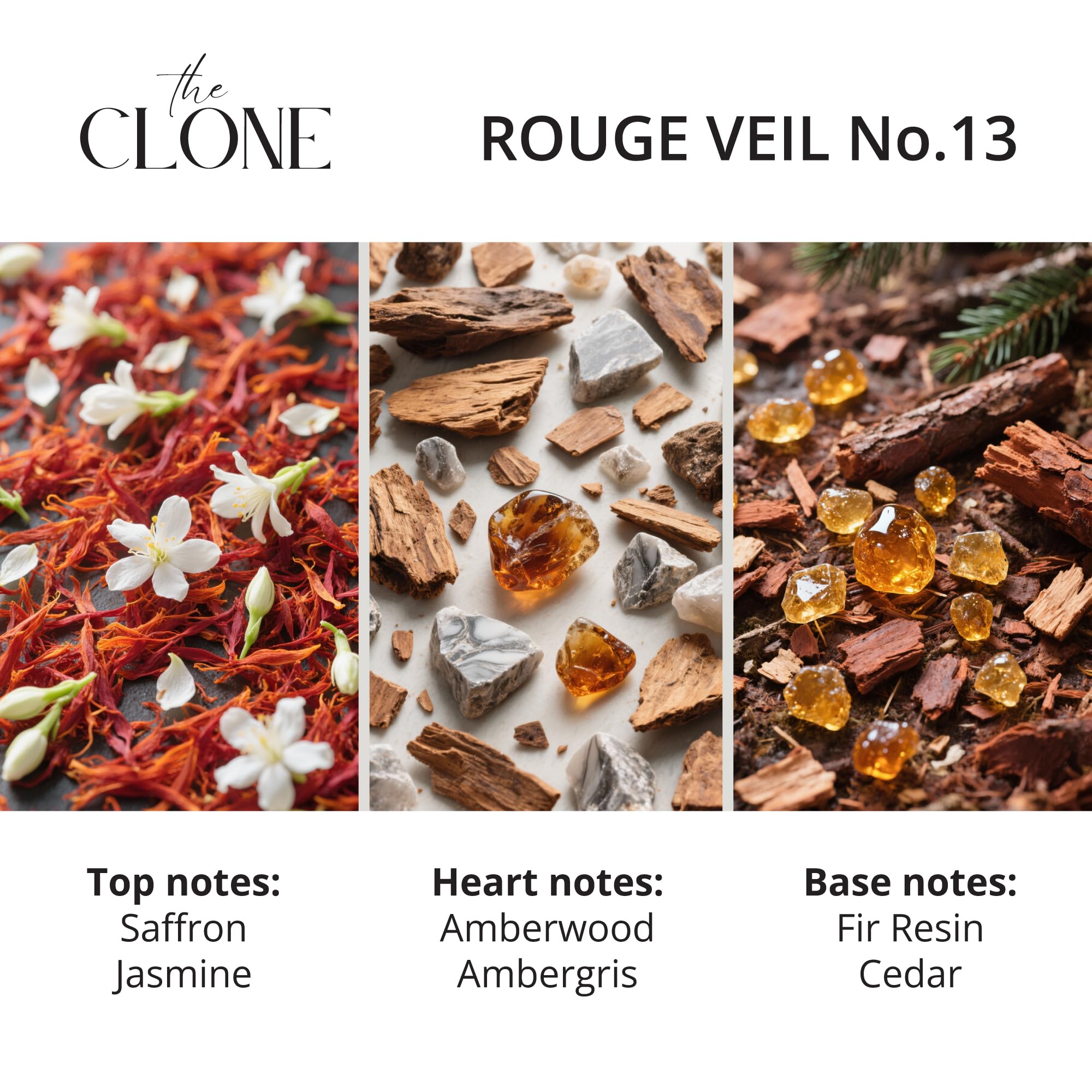 Clone Rouge Veil No. 13 – Inspired by Baccarat Rouge 540, Extrait de Parfum, 50 ml