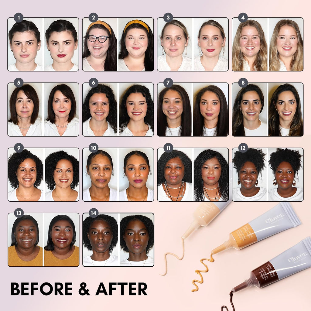 Clover Camo Cover Concealer – Face & Under Eye, Cruelty-Free & Vegan
