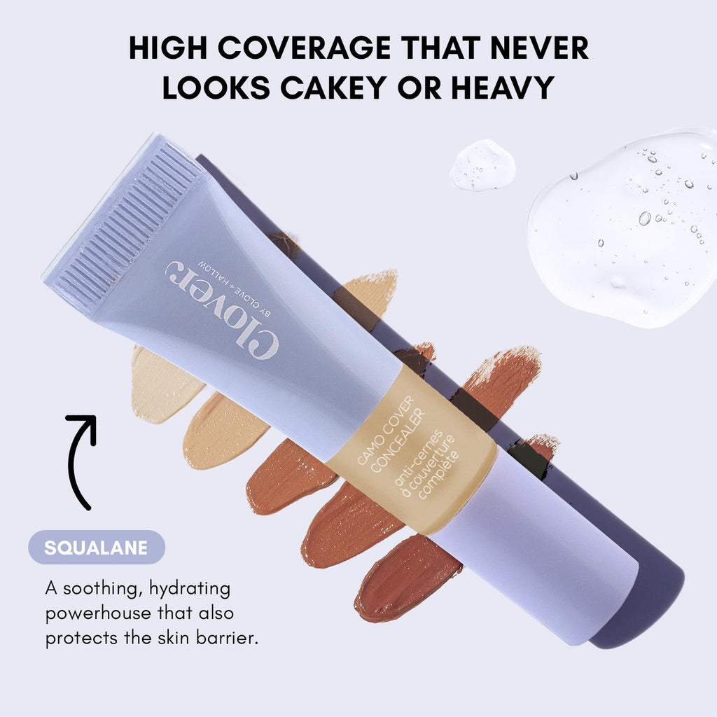 Clover Camo Cover Concealer – Face & Under Eye, Cruelty-Free & Vegan