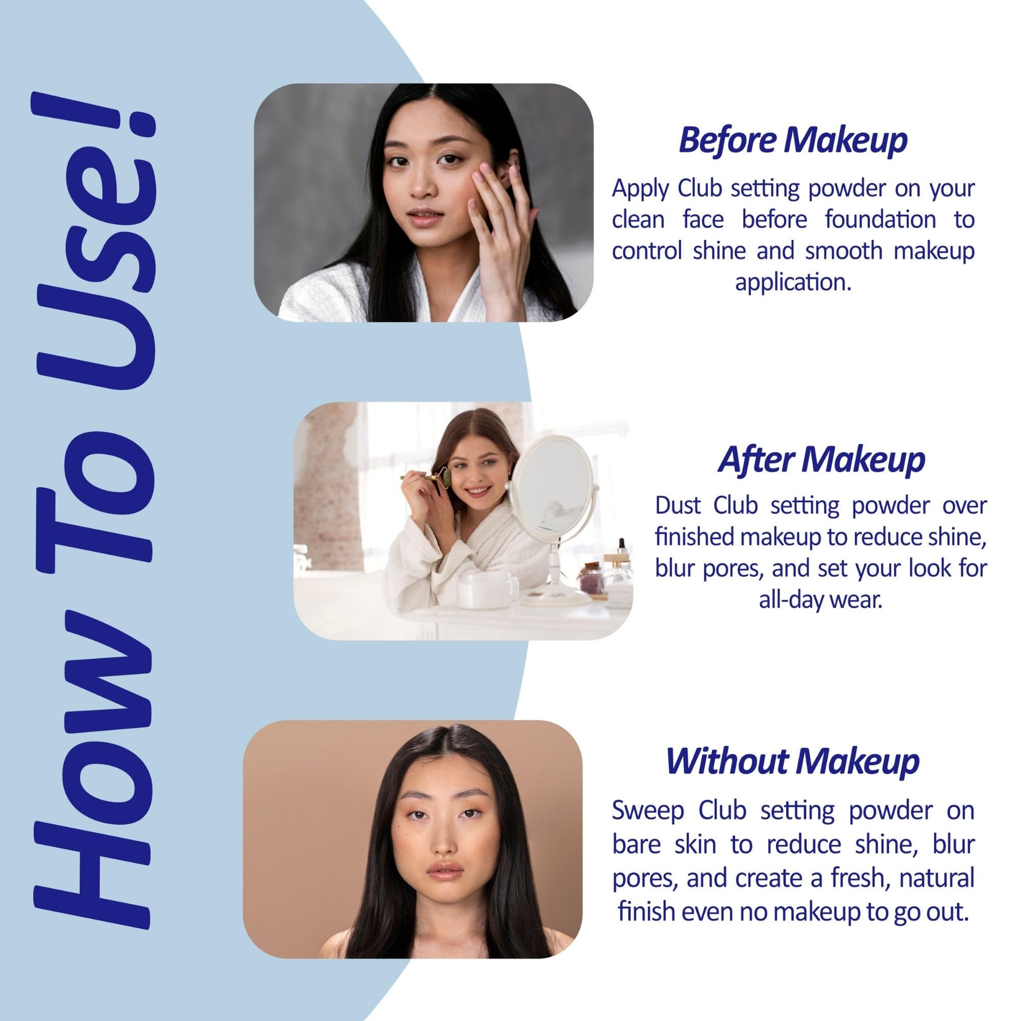 Club Suppin Translucent Setting Powder & Hydrating BB Cream – 2-in-1 Makeup Set