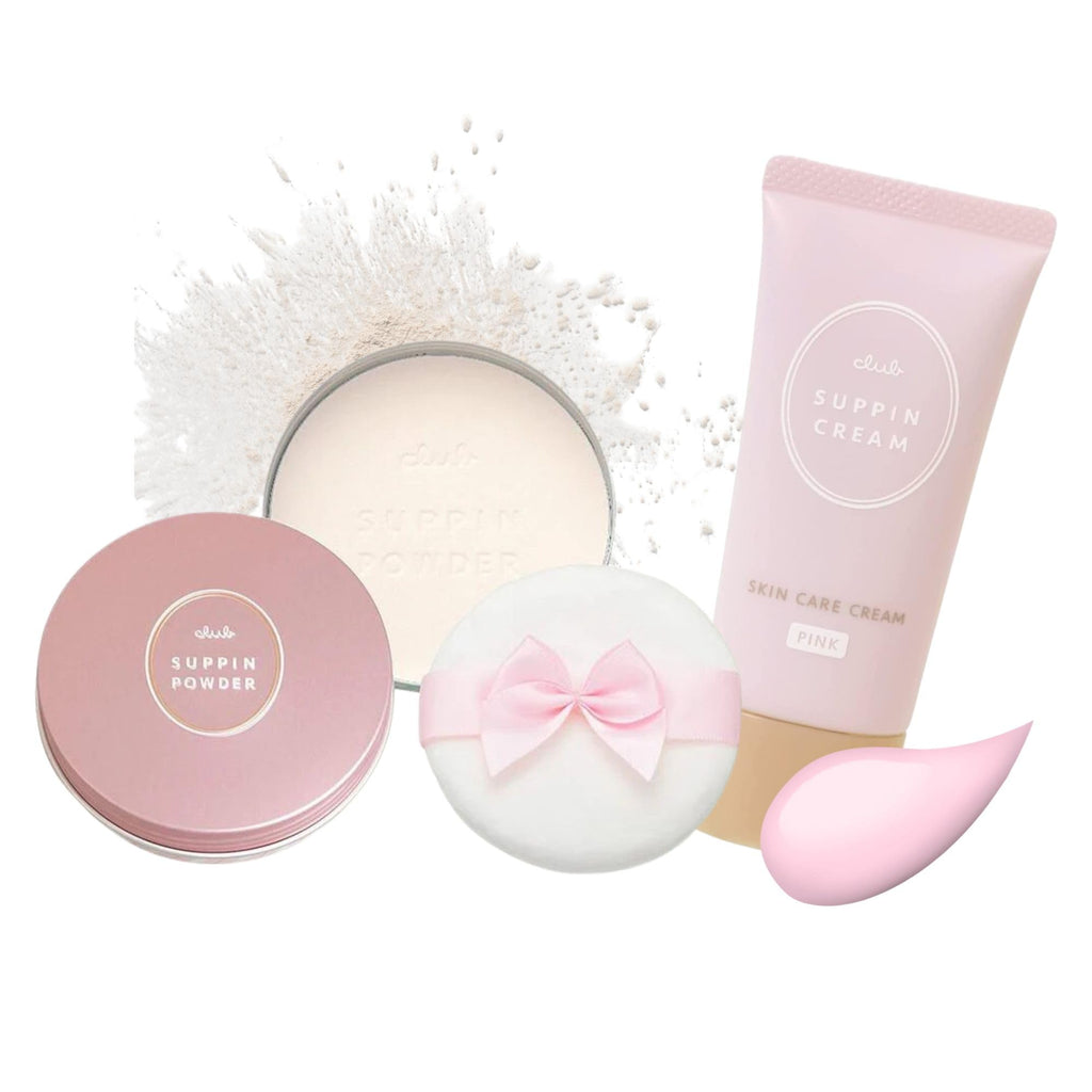 Club Suppin Translucent Setting Powder & Hydrating BB Cream – 2-in-1 Makeup Set
