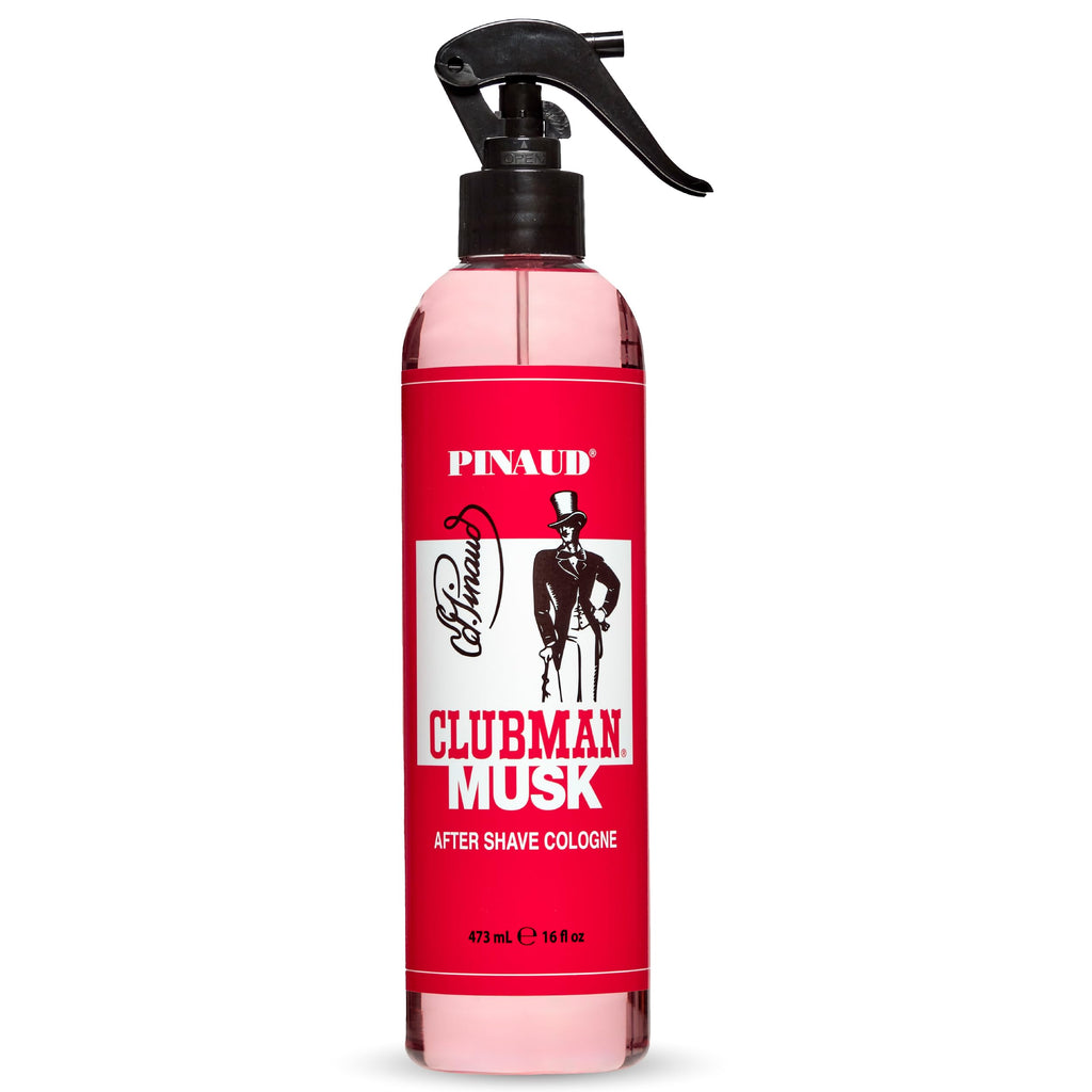 Clubman Musk After Shave Cologne Spray – Classic Men’s Fragrance, 16 fl oz