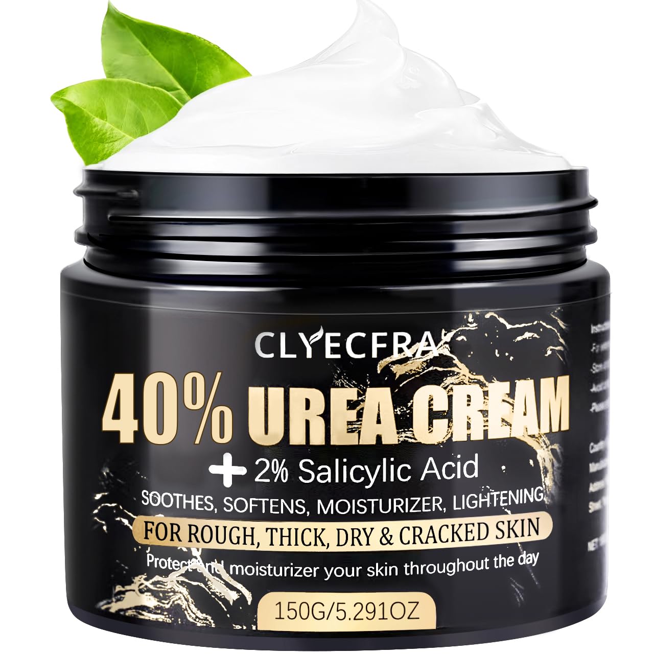 Clyecfra 40% Urea Cream with 2% Salicylic Acid – Deep Hydration for Dry Skin (150g)