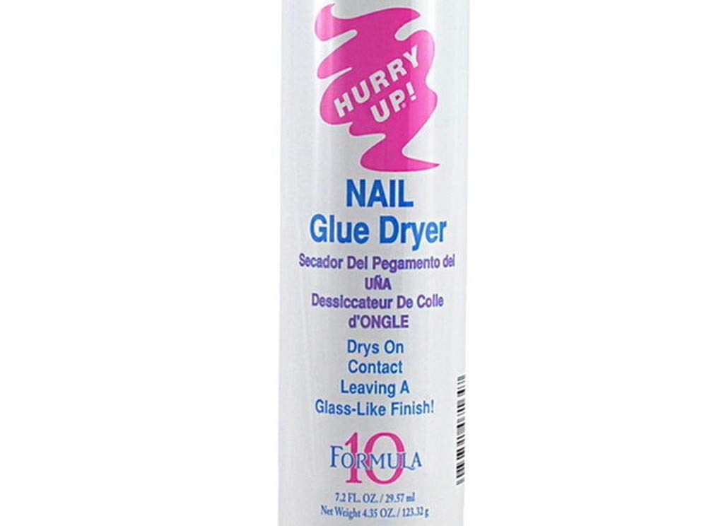 CN 2-Pack Nail Glue Dryer – Drys on Contact, Glass-Like Finish, 7.2 fl oz Each, 10 Formula