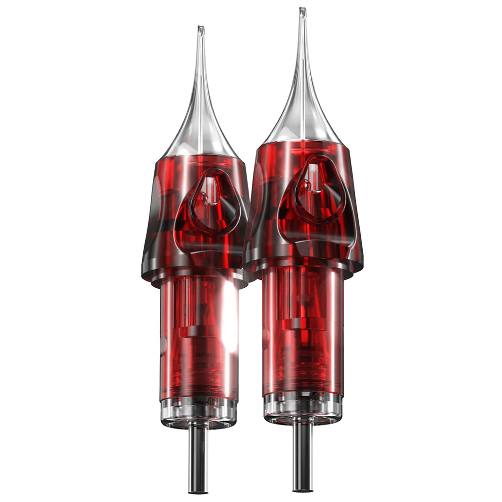 CNC 1RL Tattoo Needle Cartridges 20Pcs #10 Bugpin with Membrane EN04R-20-1001RL