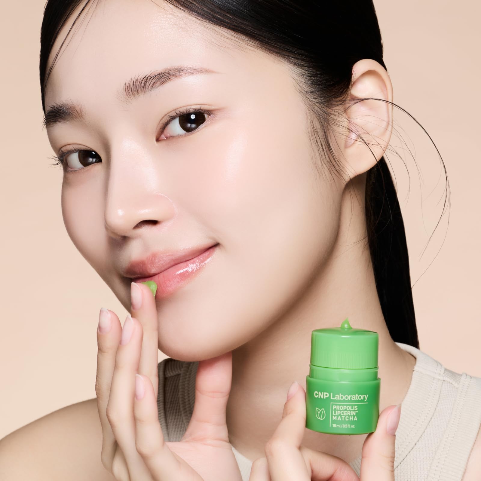 CNP Café Lip Butter Propolis Lipcerin 07 Matcha | 12h Hydration Lip Balm & Mask