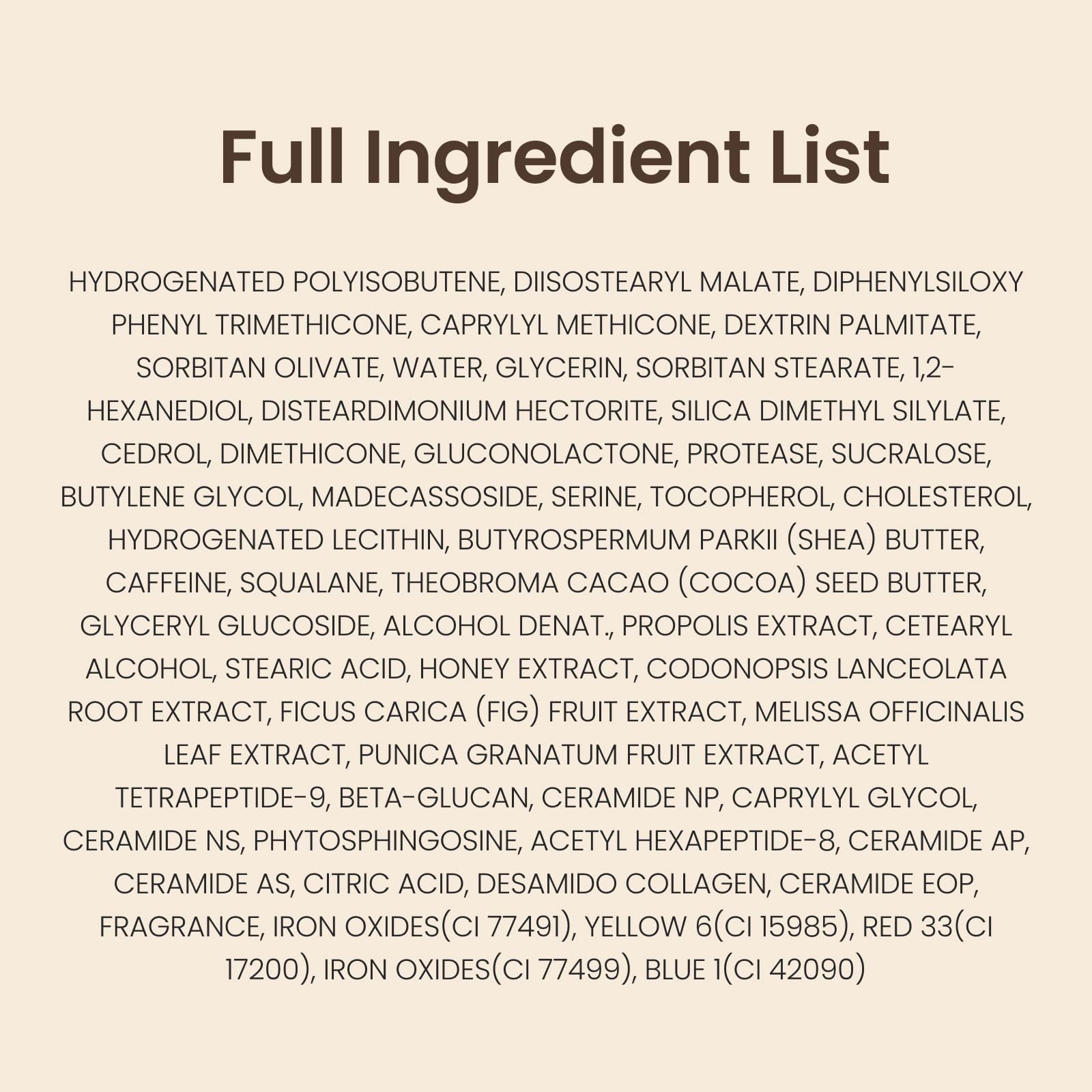 CNP Café Lip Butter Propolis Lipcerin 05 Mocha – 12h Hydration Lip Balm & Mask 0.5 fl oz
