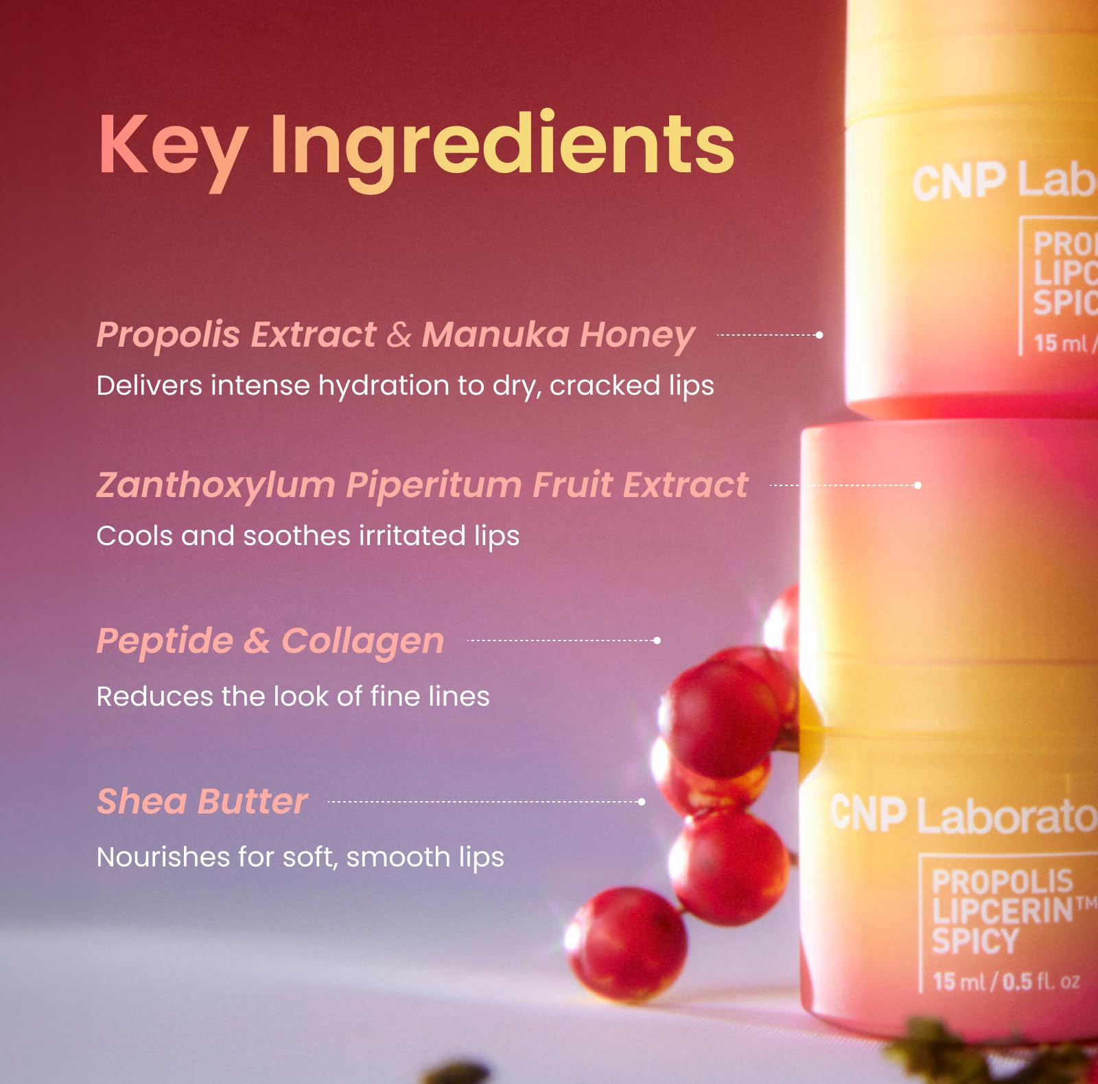 CNP Honey Lip Butter Lipcerin 04 Mint | 12-Hour Hydration Lip Balm & Overnight Mask